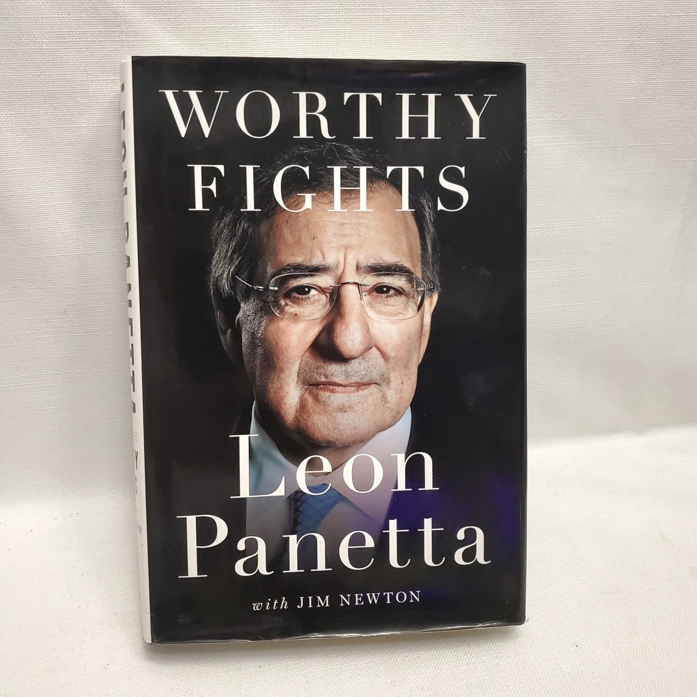 Worthy Fights by Leon Panetta Hardcover Memoir Leadership War Peace